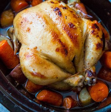 Crockpot Chicken - Honey Garlic - Fast and Slow Cooking