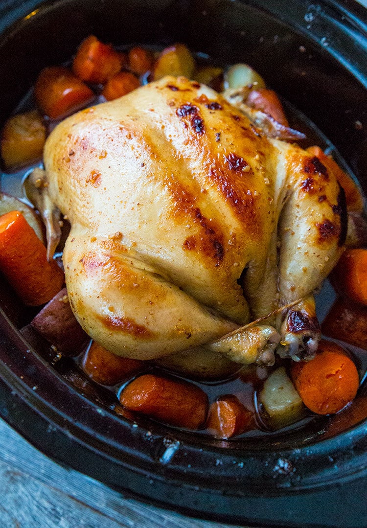 Crockpot Chicken - Honey Garlic - Fast and Slow Cooking