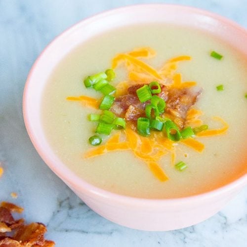 White Sweet Potato Soup Recipe
