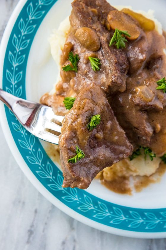 Instant Pot Cube Steak and Gravy - Fast and Slow Cooking