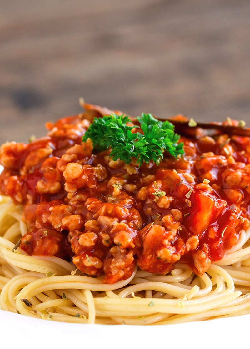slow cooker spaghetti sauce