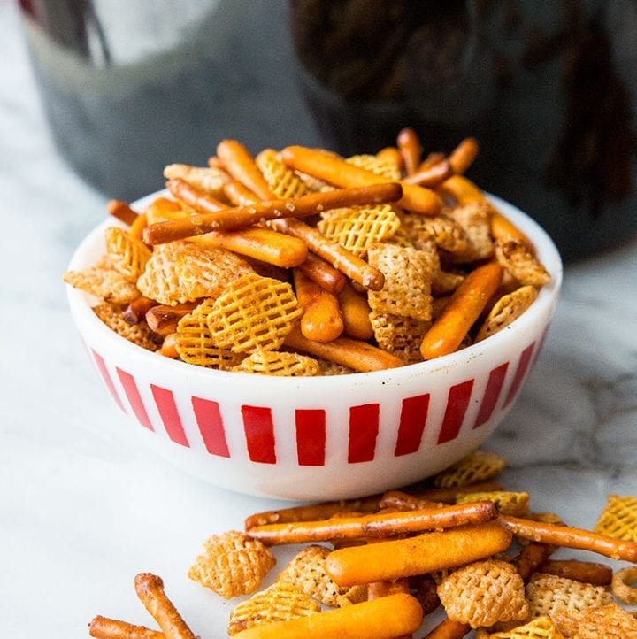 Slow Cooker Nuts and Bolts Recipe Fast and Slow Cooking