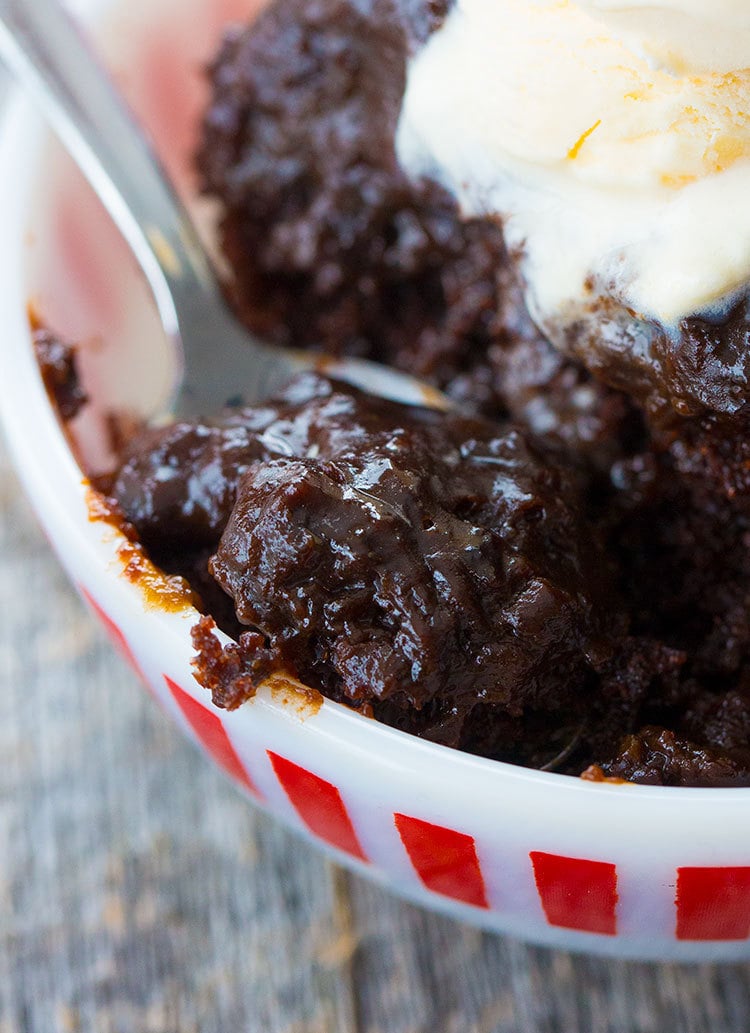 Crock Pot Chocolate Lava Cake Fast and Slow Cooking