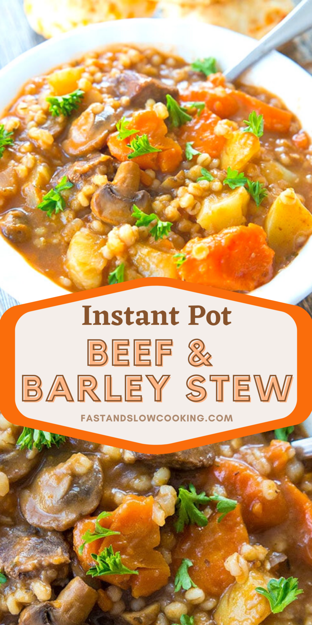 Instant pot discount beef barley stew