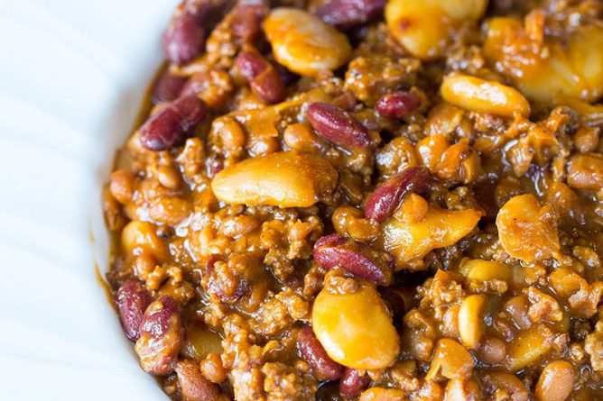 Crockpot Calico Beans - Fast and Slow Cooking