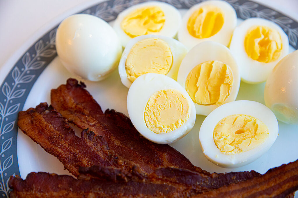 Air Fryer Hard Boiled Eggs - The Kitchen Magpie