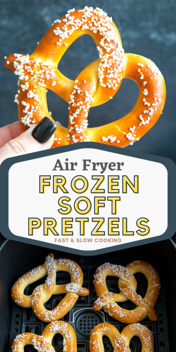 Air Fryer Frozen Soft Pretzels Fast And Slow Cooking 