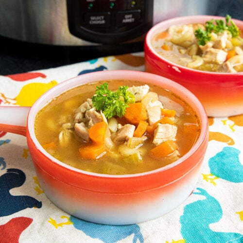 Slow Cooker Chicken Noodle Soup
