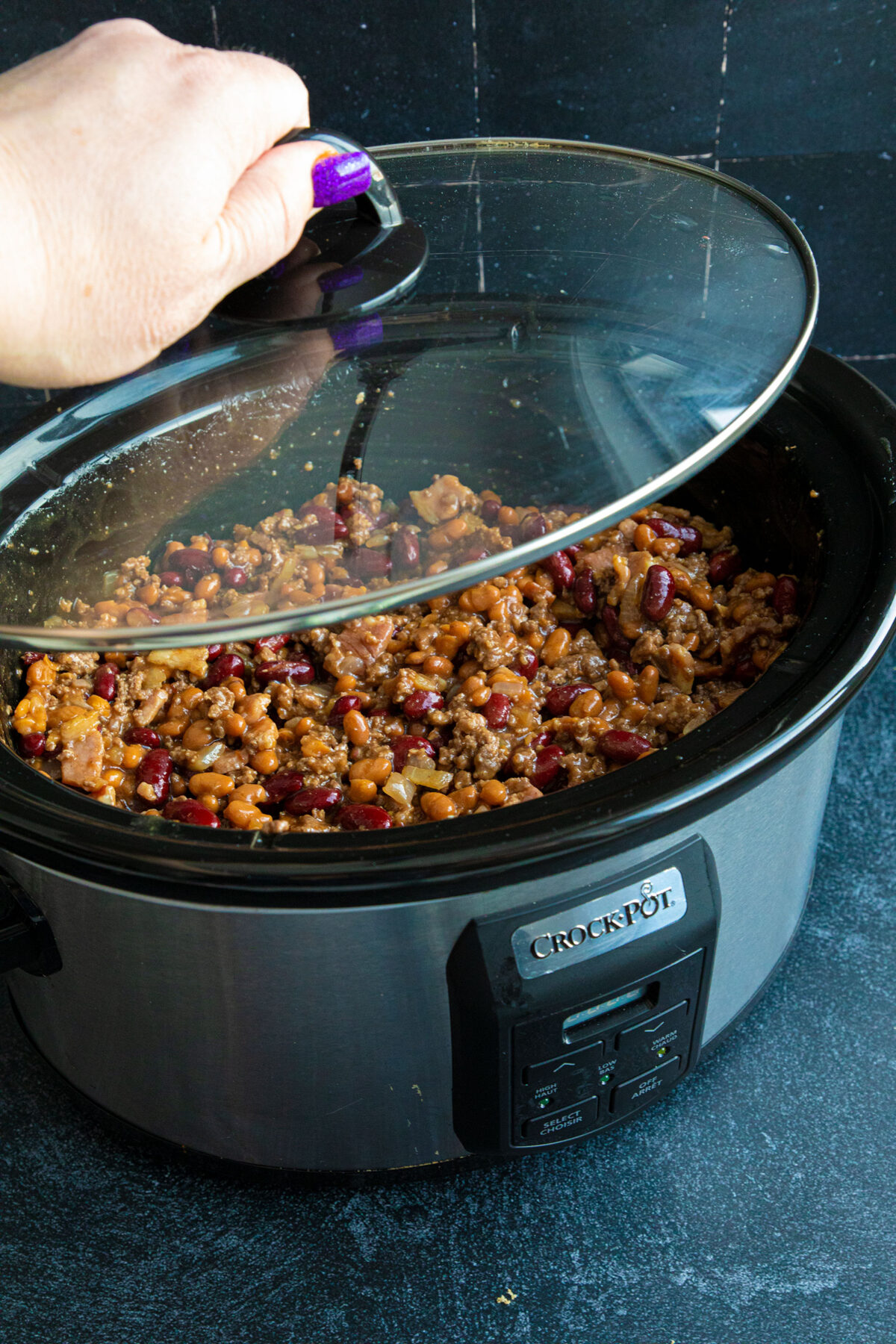 slow cooker calico beans