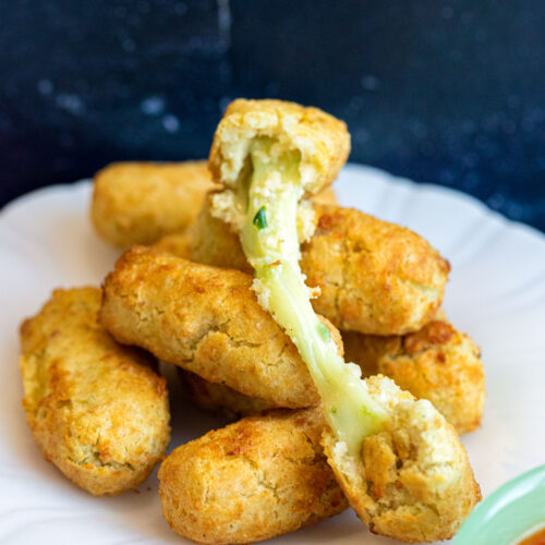 Air Fryer Cheese Sticks - Fast And Slow Cooking