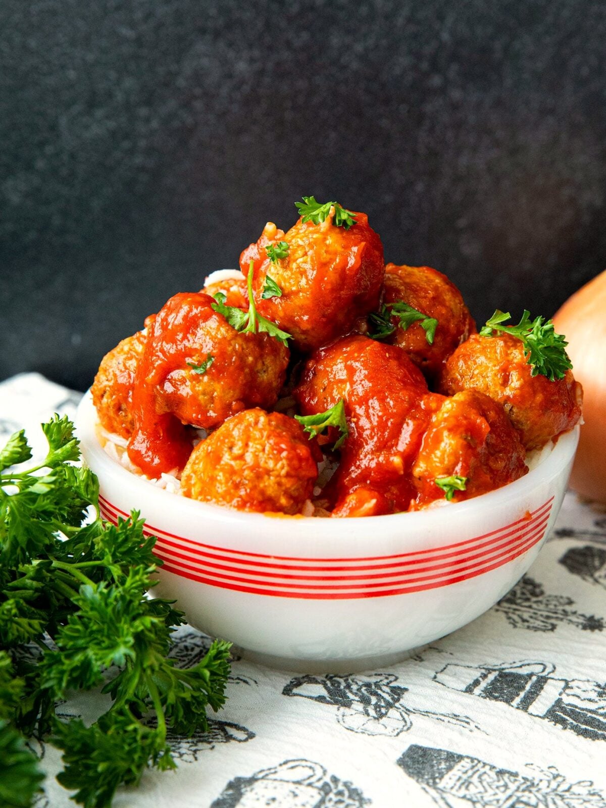 Slow Cooker Frozen Meatballs